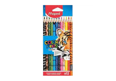 Värvipl. MAPED ColorPeps Animals 12tk