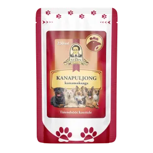Dr.Stern kanapuljong koera230ml kanamaks