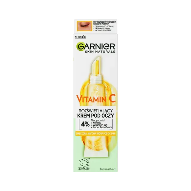 Silmaümbrukreem Vitamin C, GARNIER, 15 ml