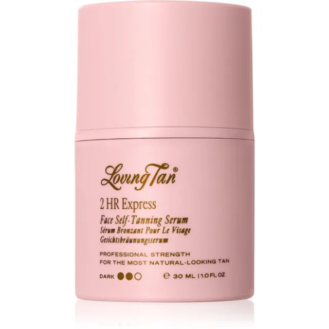 Loving Tan 2 HR Express Isepruunistav näoseerum varjund Dark 30 ml
