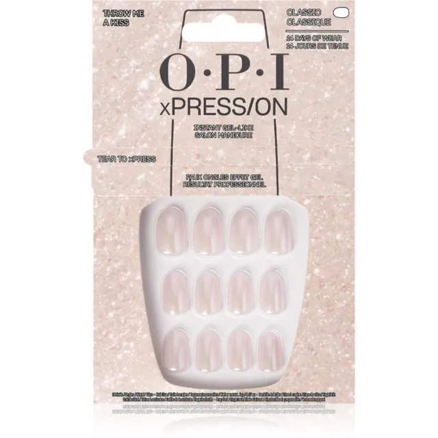 OPI xPRESS/ON Kunstküüned Throw Me a Kiss 30 tk