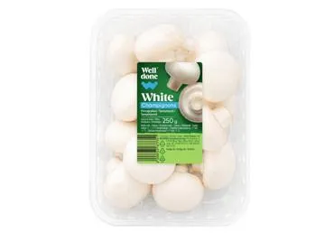 Šampinjonid pakitud WELL DONE 250g
