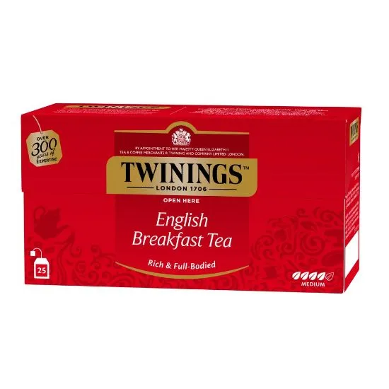 Twinings must tee English Breakfast 25x2g