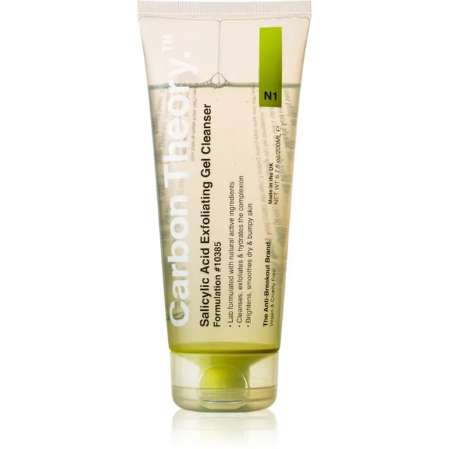 Carbon Theory Salicylic Acid kerge kooriv geel niisutava toimega 200 ml