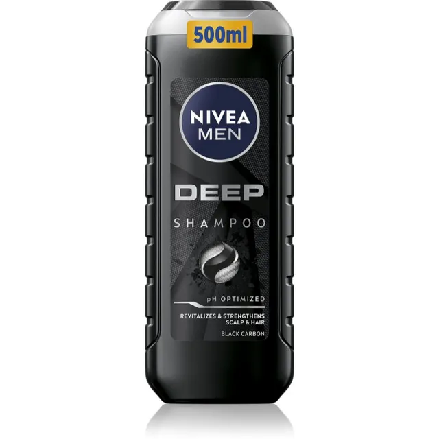 NIVEA MEN Deep Energiat andev šampoon 500 ml