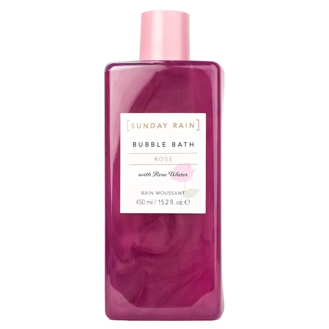 SUNDAY RAIN Rose Bubble Bath 450ml