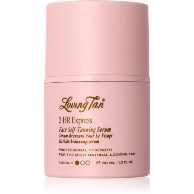Loving Tan 2 HR Express Isepruunistav näoseerum varjund Medium 30 ml