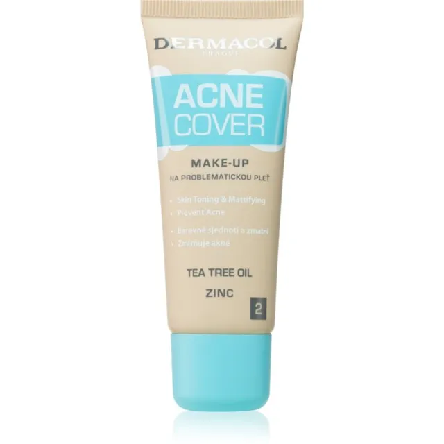 Dermacol Acne Cover Rahustav jumestuskreem teepuuõliga varjund No. 2 30 ml