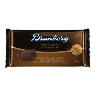 Brunberg 56% tume šokolaad 150g