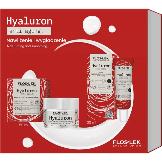 FlosLek Laboratorium Hyaluron Kinkekomplekt kontuuride silumiseks