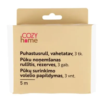 Riidepuh.rull Cozy Home varu. 3tk, 5m