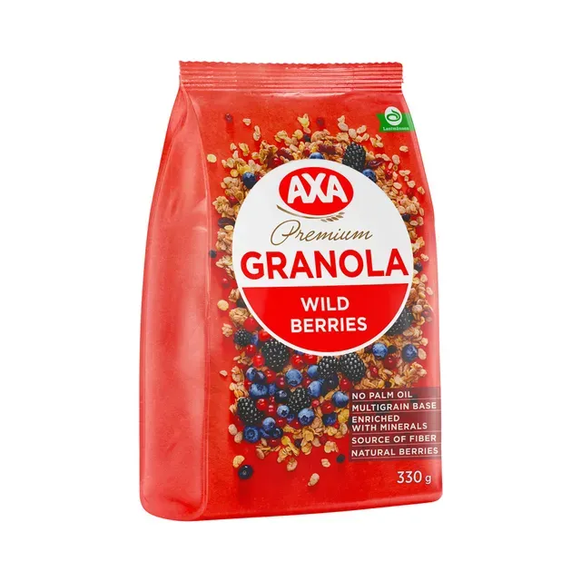 Premium müsli marjadega, AXA, 330 g