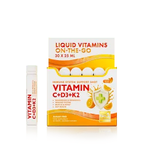 UUS! Swedish Nutra VITAMIIN C+D3+K2 Shots