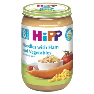 Hipp aedvilja-nuudliroog singiga öko, 220g, alates 8-elukuust