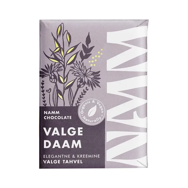Mahe Elegantne ja kreemine tahvel Valge Daam, NAMM CHOCOLATE, 37g