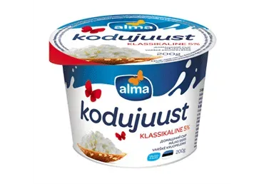Kodujuust 5%, ALMA, 200 g