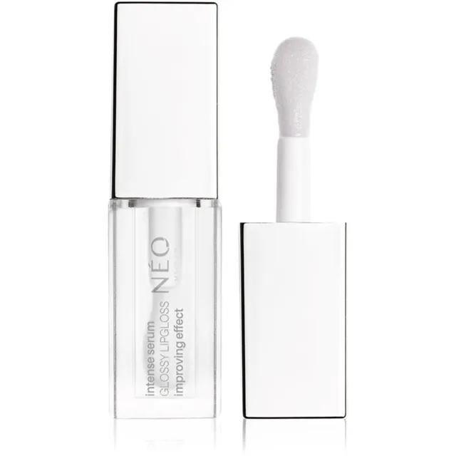 NEO MAKE UP Intense Serum Glossy Lipgloss Toitev huuleläige varjund 01 Transparent 5 ml