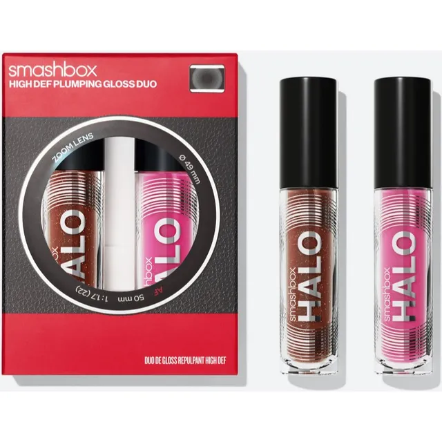 Smashbox Holiday High-Def Plumping Gloss Duo Kinkekomplekt huultele