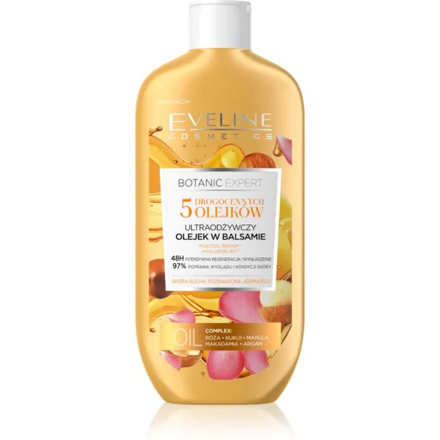 Eveline Cosmetics Botanic Expert Toitev kehapiim kuivale nahale 350 ml