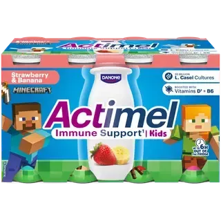 Actimel jogurtijook banaani-maasika 8x100g