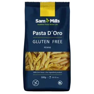 Gluteenivaba maisijahust penne rigate, SAM MILLS, 500 g