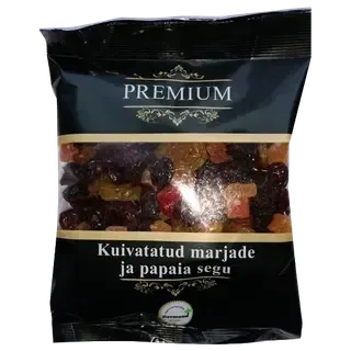 Premium marjade ja papaya segu, GERMUND, 300 g