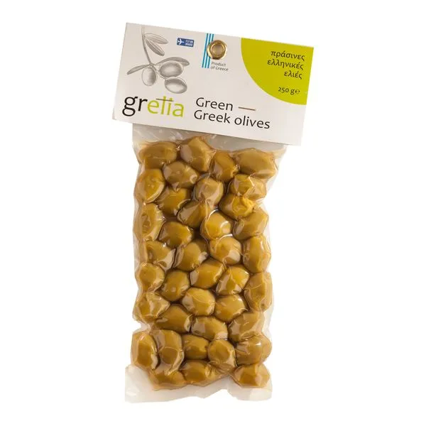 Rohelised Kreeka Oliivid 250g Kreeka