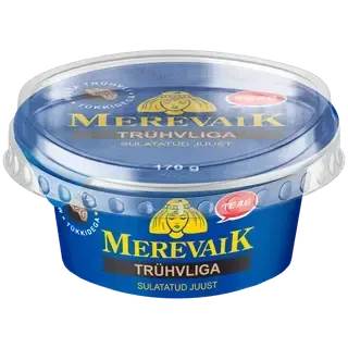 Merevaik Sulatatud Juust Musta Trühvliga 170g