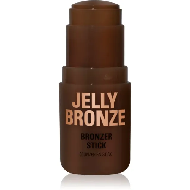 Revolution Jelly Bronzer Päikesepuuder pulgakujuline varjund Dark Cocoa 8 g