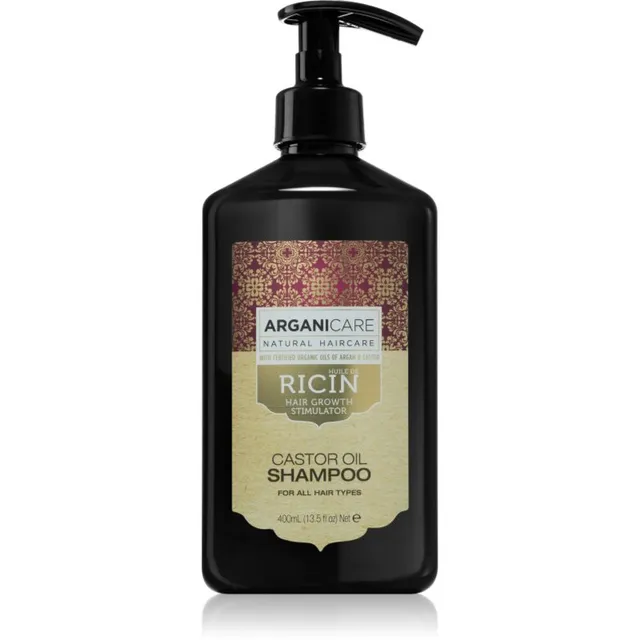 Arganicare Ricin Stimuleeriv šampoon 400 ml