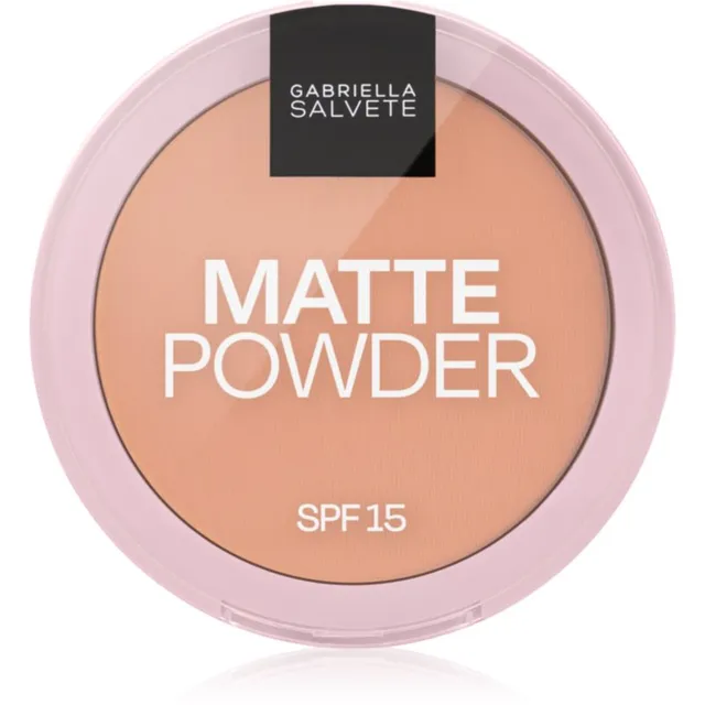 Gabriella Salvete Matte Powder Matistav puuder SPF 15 varjund 03 8 g