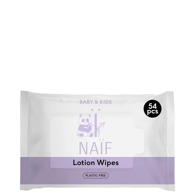 NAIF Baby & Kids Lotion Wipes 54pcs