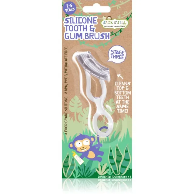Jack N’ Jill Silicone Laste hambahari hammastele ja igemetele soft 1 tk