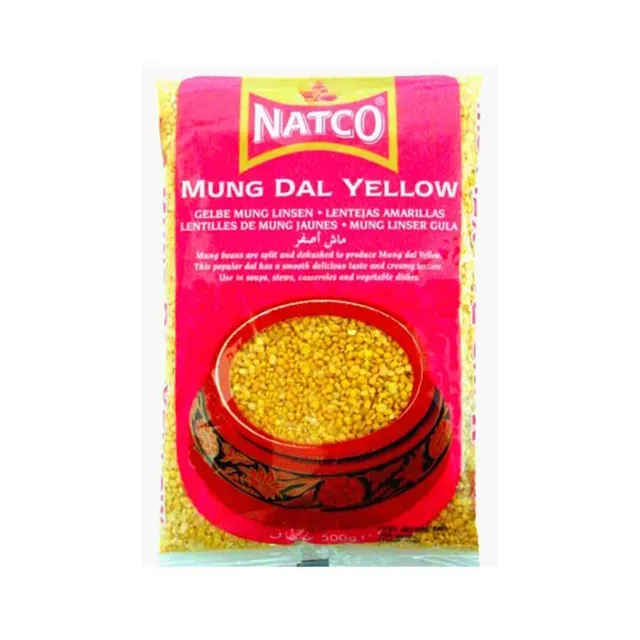 Poolitatud kooritud mungoad (mung dal), NATCO, 500 g