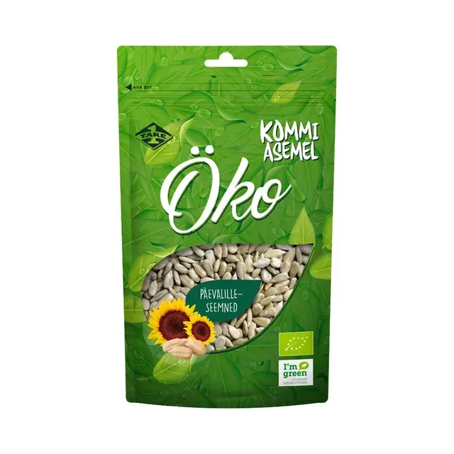 Päevalilleseemned ÖKO, KOMMI ASEMEL, 150 g