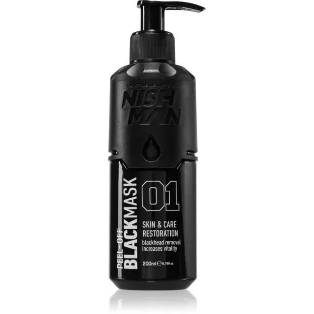 Nish Man Peel-Off Mask Must koorimismask meestele 200 ml