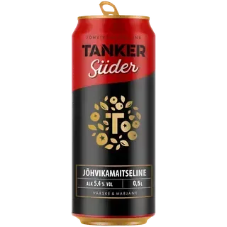 Tanker jõhvikamaitseline siider 5,4%vol 500 ml
