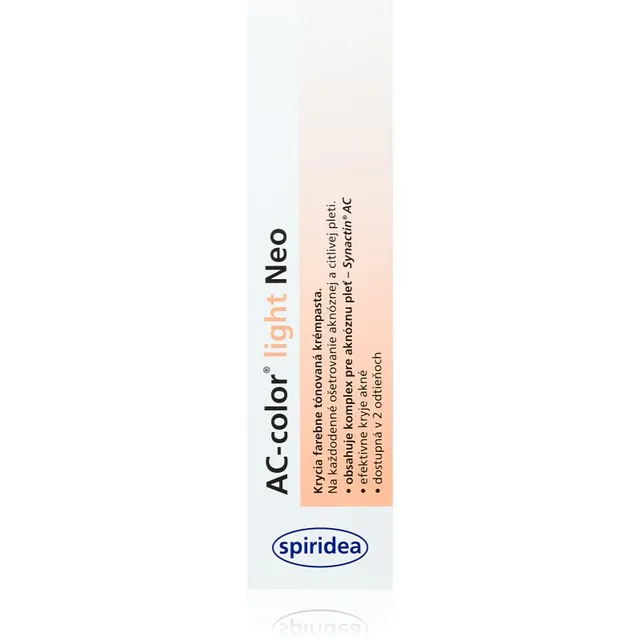 Spiridea AC-color Light Neo Toniseeriv kreem probleemsele nahale, akne vastu 30 g