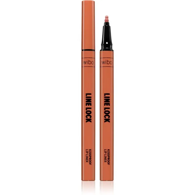 Wibo Line Lock Kissproof Lip Liner Huulekorrektor pikaajalise mõjuga varjund 03 Spicy Rumor 1 tk