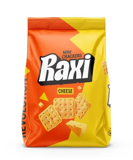 Pergale mini kreekerid Raxi juustumaitselised 100g
