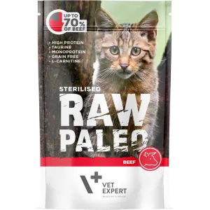 Raw Paleo kiisueine ster.100g veiseliha
