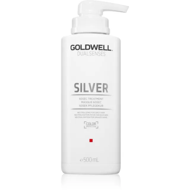 Goldwell Dualsenses Silver Tugevdav mask 500 ml