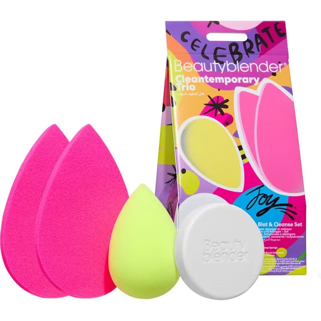 beautyblender® Holiday Cleantemporary Trio Set - Blend, Blot & Cleanse Kinkekomplekt