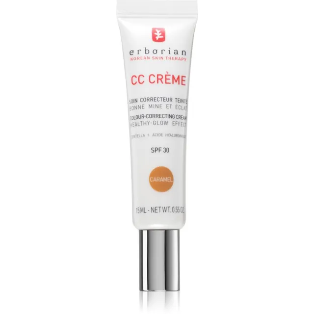 Erborian CC Crème Centella Asiatica CC kreem ühtlaseks nahatooniks SPF 30 varjund Caramel 15 ml