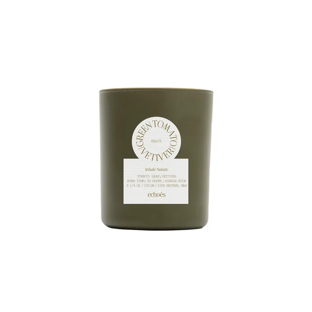 Echoés Single Wick Natural Candle