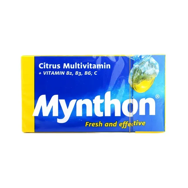 Pastillid sidruni- ja meemaitselised, MYNTHON, 34g