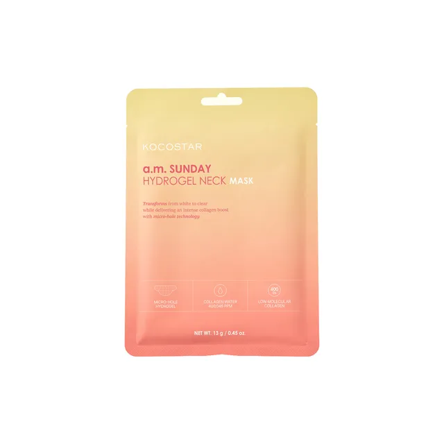 Kocostar a.m. Sunday Hydrogel Neck Mask