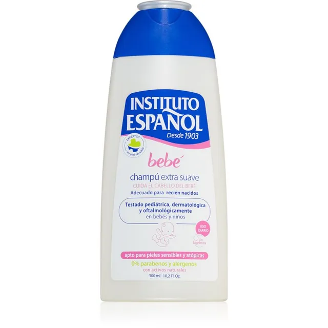 Instituto Español Bebé Õrn šampoon lastele alates sünnist 300 ml