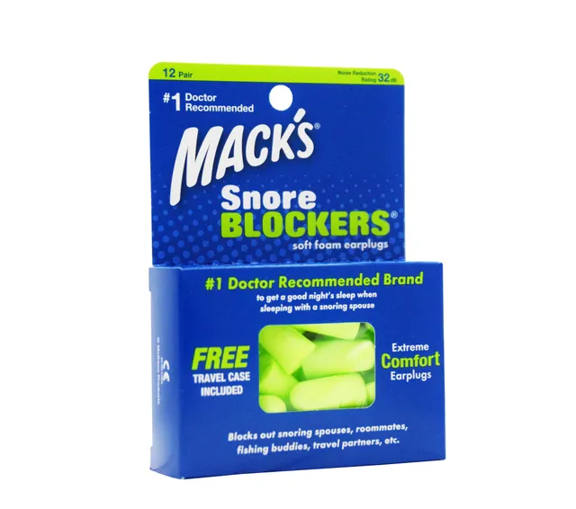KÕRVATROPID MACK'S PEHMEST VAHUST SNORE BLOCKERS N24 12 PAARI