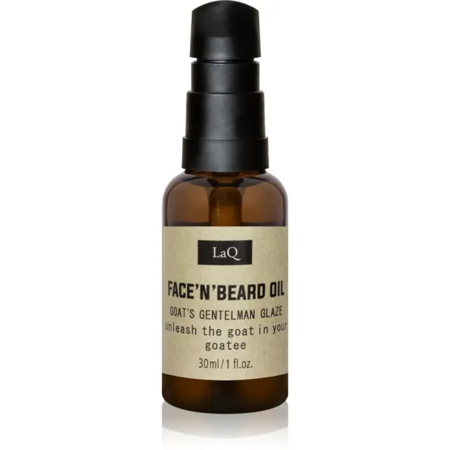 LaQ Goat From Poznaň Nahahooldusõli näole ja habemele 30 ml